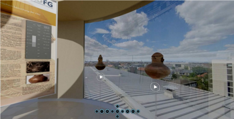Towards entry "Institute of Pre- and Early History (UFG) opens virtual “Rooftop Museum”"