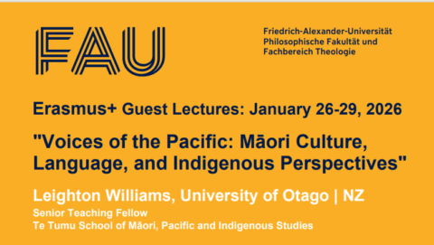 Towards entry "Enriching Teaching and Strengthening International Exchange – Guest Lectures from New Zealand as part of Erasmus+ Teaching Mobility"