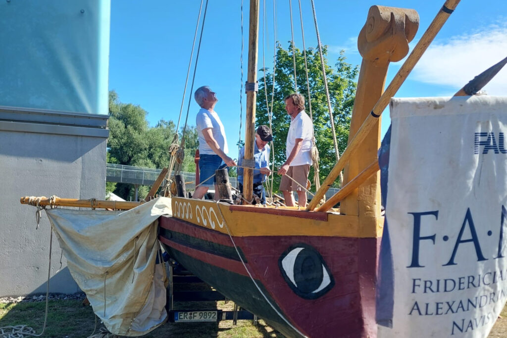 Die F.A.N. auf dem Römer- und Keltenfest im Römer und Kelten Museum Manching 2026. (Bild: Wolfgang Wilsch)